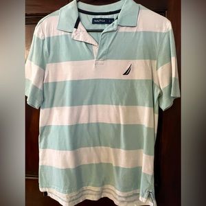 Nautica Women’s button short sleeve Polo shirt